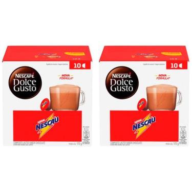 Imagem de Cápsula Nescafé Dolce Gusto Nescau  - 20 Unidades