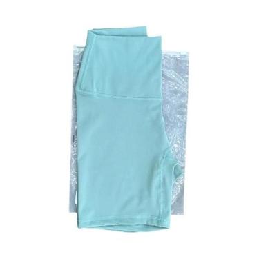 Imagem de Shorts De Yoga De Cintura Alta Com Controle De Abdômen Para Mulheres, 