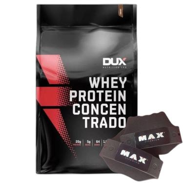 Imagem de Whey Protein Concentrado Cookies 1,8Kg  + Luva Max - Dux-Unissex