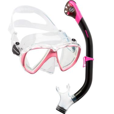 Imagem de Kit de Mergulho Máscara+Respirador Cressi Ranger + Orion Dry-Unissex