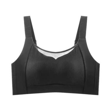 Imagem de Sutiã Sem Fio Ajustável De Tamanho Grande, Respirável, Para Conforto E