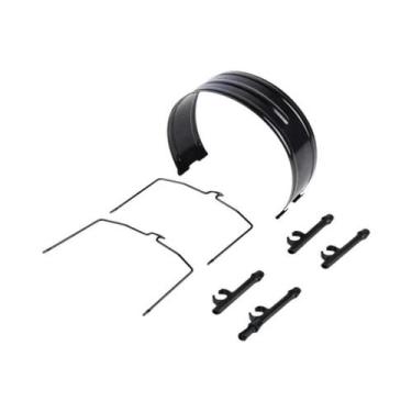 Imagem de Kit De Fone De Ouvido Tático Impermeável Com Faixa De Cabeça E Tampa D