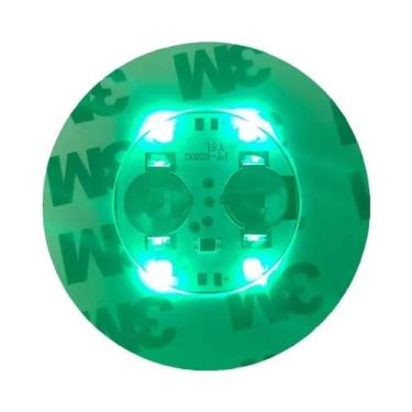 Imagem de Base De Copo LED Alimentada Por Bateria Com 3 Modos, Adesivo Luminoso 