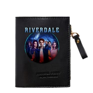 Imagem de Carteira Riverdales Anime Characters Slim Bifold em couro PU - Yiweisa