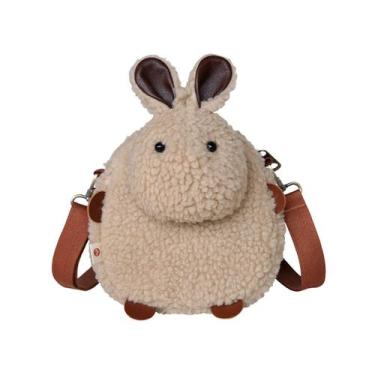Imagem de Bolsa de ombro Messenger Cute Sheep Daily Sacola para crianças - Yiwei