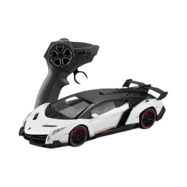 Imagem de Carro De Controle Remoto Lamborghini Modelo De Brinquedo Com Som E Luz