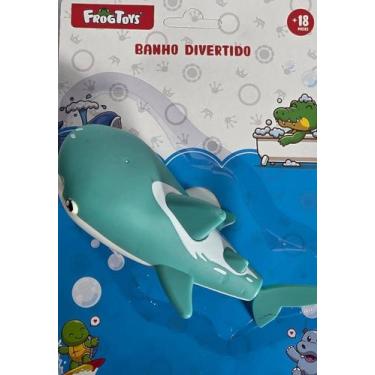 Imagem de Brinquedo De Banho Divertido - Tubarão - Frogtoys, Tubarão verde