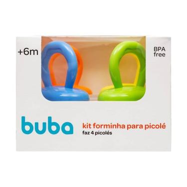 Imagem de Kit Forma Para Picolé Buba Infantil Bebê Forminha
