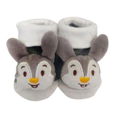 Imagem de Meia Antiderrapante Para Bebê 3d Bichinhos Menina Plin Baby Baby, Coel
