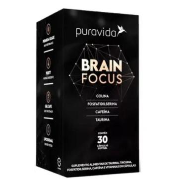 Imagem de Brain Focus 30 Caps pura Vida