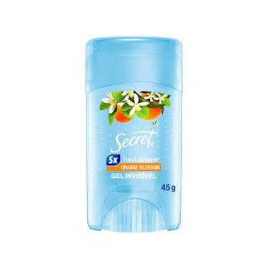 Imagem de Desodorante Antitranspirante Secret Clear Gel Orange Blossom 45g