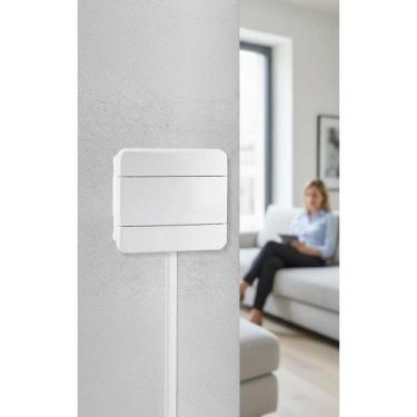 Imagem de Quadro Distribuição 8 Disjuntores DIN Sobrepor Branco Segura - Congrat