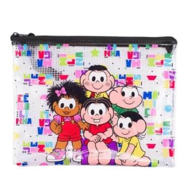Imagem de Estojo Necessaire Turma da Mônica Média 23x32cm Infantil-Unissex