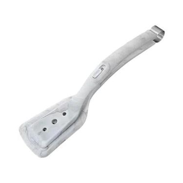 Imagem de Espátula De Silicone 2 Em 1 Para Virar Ovos E Peixes, Com Pegador Para