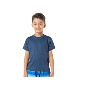 Imagem de Camiseta Infantil Menino Com Proteção Uv-Masculino