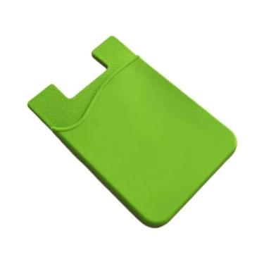 Imagem de Porta-cartões Adesivo Fino De Silicone Para Cartões De Crédito, Identi