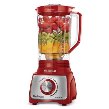 Imagem de Liquidificador Mondial Turbo Inox 3l L-1100-ri Liquidificador L-1100-ri 127v/60hz .