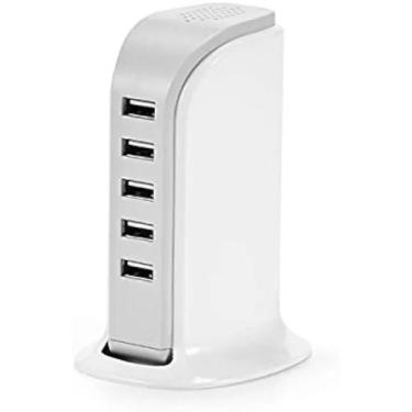 Imagem de Carregador de Parede USB 5 Portas - Ka-7023 - Kapboom