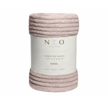Imagem de Cobertor Casal Neo Mares 180X220 cm Canelado 300g/m² Cor:Bege - Camesa