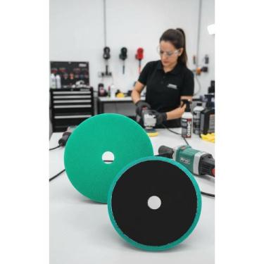 Imagem de Boina Corte Pesado 5" Verde Polimento Automotivo - Congratulations Sto