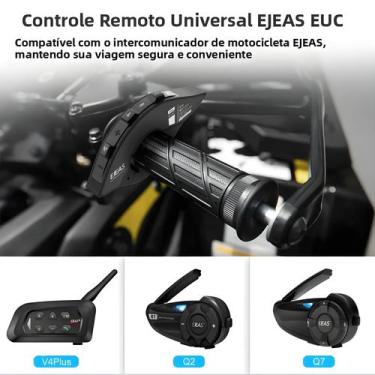 Imagem de Controle Remoto Universal EJEAS EUC Para Guidão De Motocicleta Para Q8