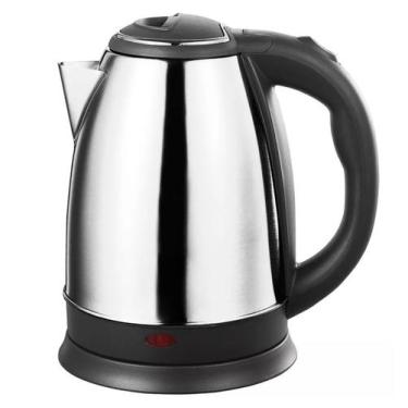 Imagem de Chaleira Elétrica Inox Bak 110V Preta 1,8L, 110V