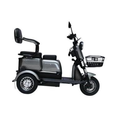 Imagem de Triciclo Elétrico Duos Fênix 750w Três Assentos Bagagem Confortável Pa