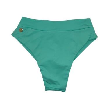 Imagem de Calcinha Hot Pants Fio Duplo - AC Biquínis, M, Verde água
