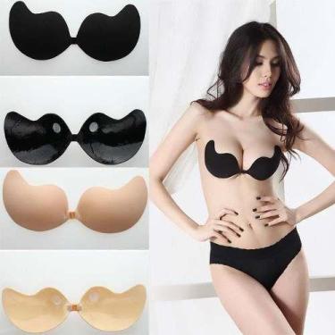 Imagem de Sutiã Push Up Bra Silicone Levanta Aumenta Junta Seios - Push Bra, Pre