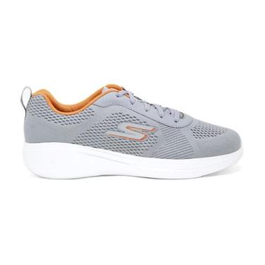 Imagem de Tênis de Corrida Masculino Skechers Go Run Fast Quake, Cinza, 41