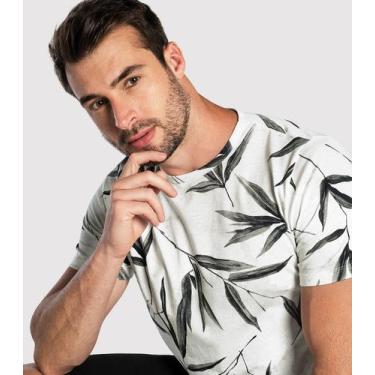 Imagem de Camiseta Masculina Florida Adulto Rovitex Branca, Branco, P