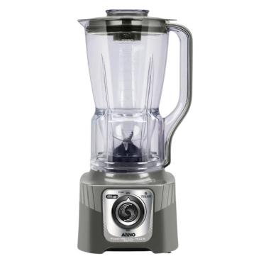 Imagem de Liquidificador Arno Power Max Xxl 2200 3,1L com Função Pulsar para Triturar Gelo Cinza...