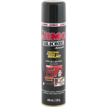 Imagem de Silicone em Spray 400ML para Interior Automotivo Carro Novo Proteção e Brilho em Plásticos e Borrachas Jimo