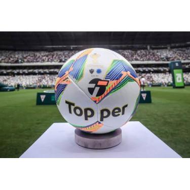 Imagem de Bola Futebol de Campo Topper Samba Pro Profissional Estaduais