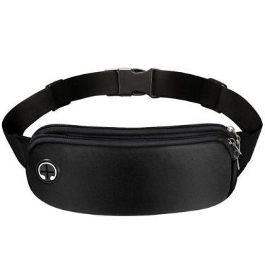 Imagem de Pochete esportiva multicamadas à prova d'água para atividades, bolsa d