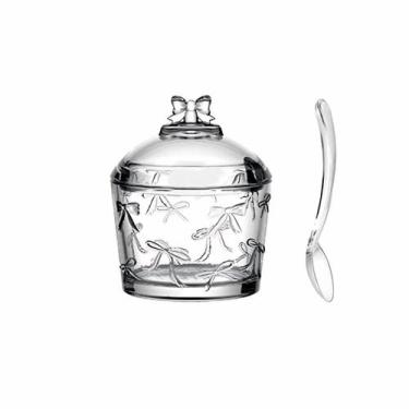 Imagem de Açucareiro belle 230ml em cristal 10,8cm x 8,7cm full fit - Full Fit