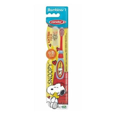 Imagem de Escova Dental Bambinos Snoopy Extra Macia 0-2 Anos Condor 1 Unidade