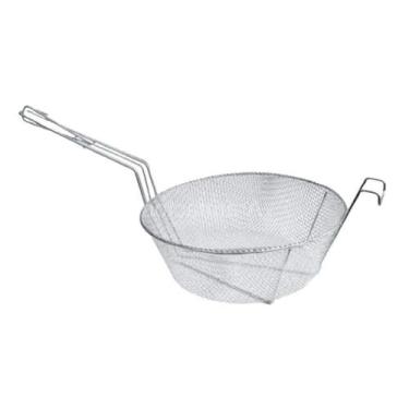 Imagem de Cesto de Frituras Telado Redondo CT-3-STM Aço Inox Reforçado 3L 24cm p