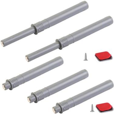 Imagem de Ferragens para Armário CBRIVE 4,21" Sistema Push to Open, Kit com 5 Pe