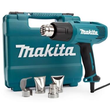 Imagem de Soprador Térmico HG5030K 1600W 220V Temperatura 350 a 500 graus C com 4 Bicos e Maleta Makita
