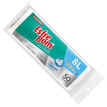 Imagem de Saco para Lixo Esfrebom 8 Litros Rolo com 50 Unidades - BT311 - BETTAN