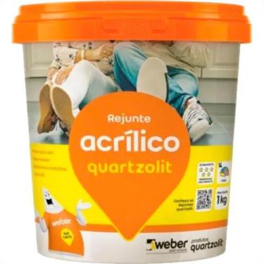 Imagem de Rejunte Quartz Acr. Cinza Out. 1Kg - QUARTZOLIT