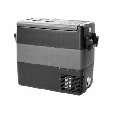 Imagem de Geladeira Portátil S55 55L 12/24V Para Caminhão Preta Rotta