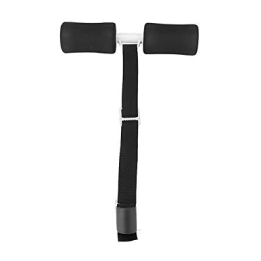 Imagem de Shanrya Equipamento para sentar, abdômen fino, leve, para cama, dispositivo de fitness para sentar, dispositivo de assistente preto , desmontagem, exercício interno para uso doméstico