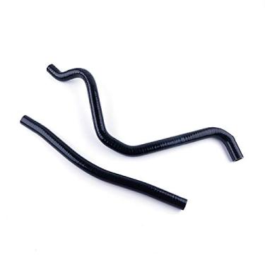 Imagem de LUXERAD Mangueira de refrigeração de silicone para quadriciclo Performance 3 camadas para POLARIS SCRAMBLER 500 2007 (preto)