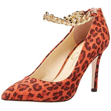 Imagem de Jessica Simpson Abrellia Pump feminino, Laranja, 34