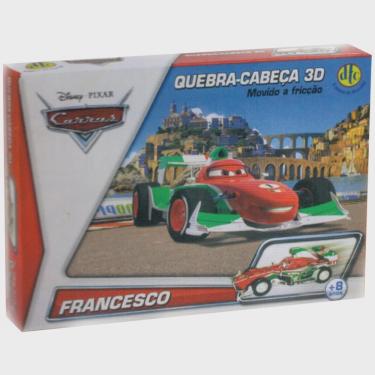 Quebra-cabeça Edulig Puzzle 3D Carro - 116 peças e conexões - 6