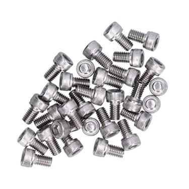 Imagem de Parafusos de parafuso M6, parafusos de tampa sextavada resistentes à corrosão para processamento de máquinas para reparos de automóveis(M6 * 16)