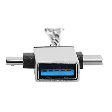 Imagem de Crazy Sales Conversor OTG, conversor OTG 2 em 1 durável, para dispositivo USB, tablet, PC, USB, mouse (corrente combinando)