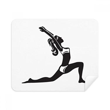 Imagem de Pano de limpeza Yoga Keep Healthy Stretching Skin, 2 peças, tecido de camurça